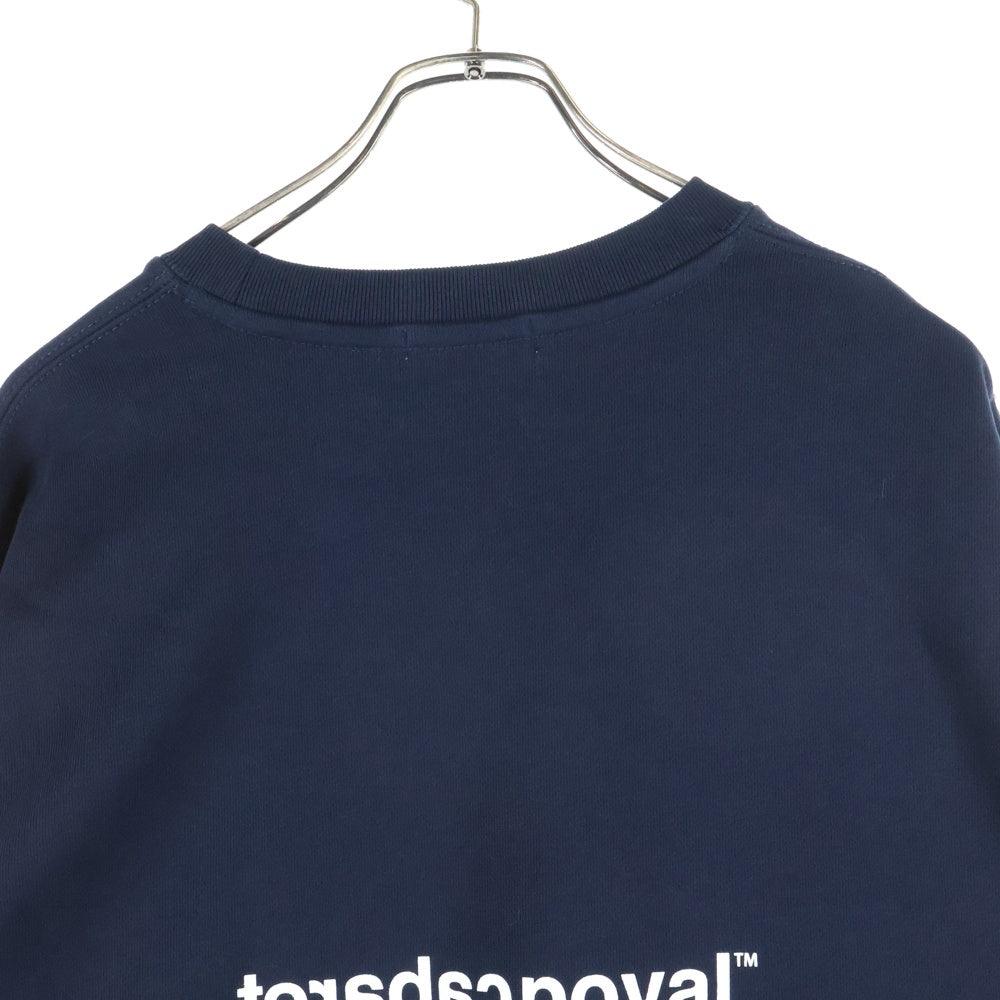 CABARET POVAL(キャバレーポバール) Home Crewneck ホームクルーネックスウェット トレーナー ネイビー