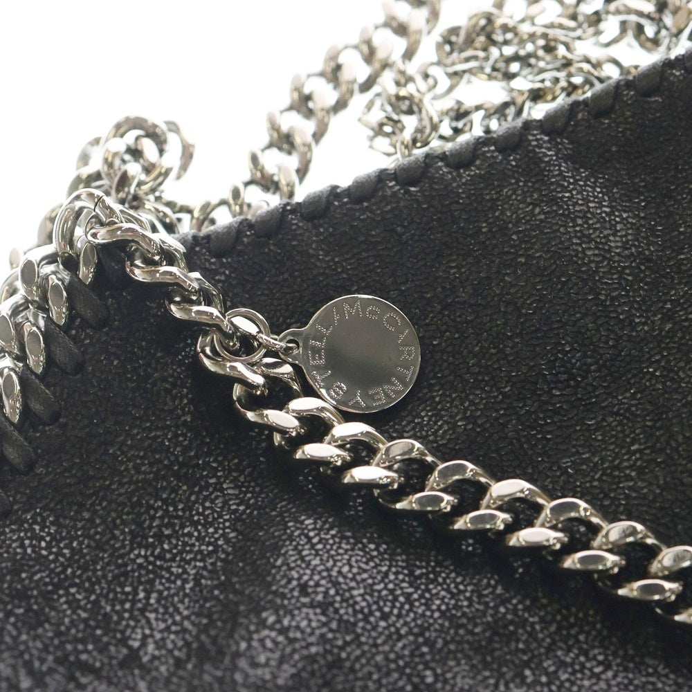 STELLA McCARTNEY(ステラマッカートニー) ファラベラ ミニ 2WAY チェーンショルダーバッグ ハンドバッグ シルバー/ブラック 371223 レディース