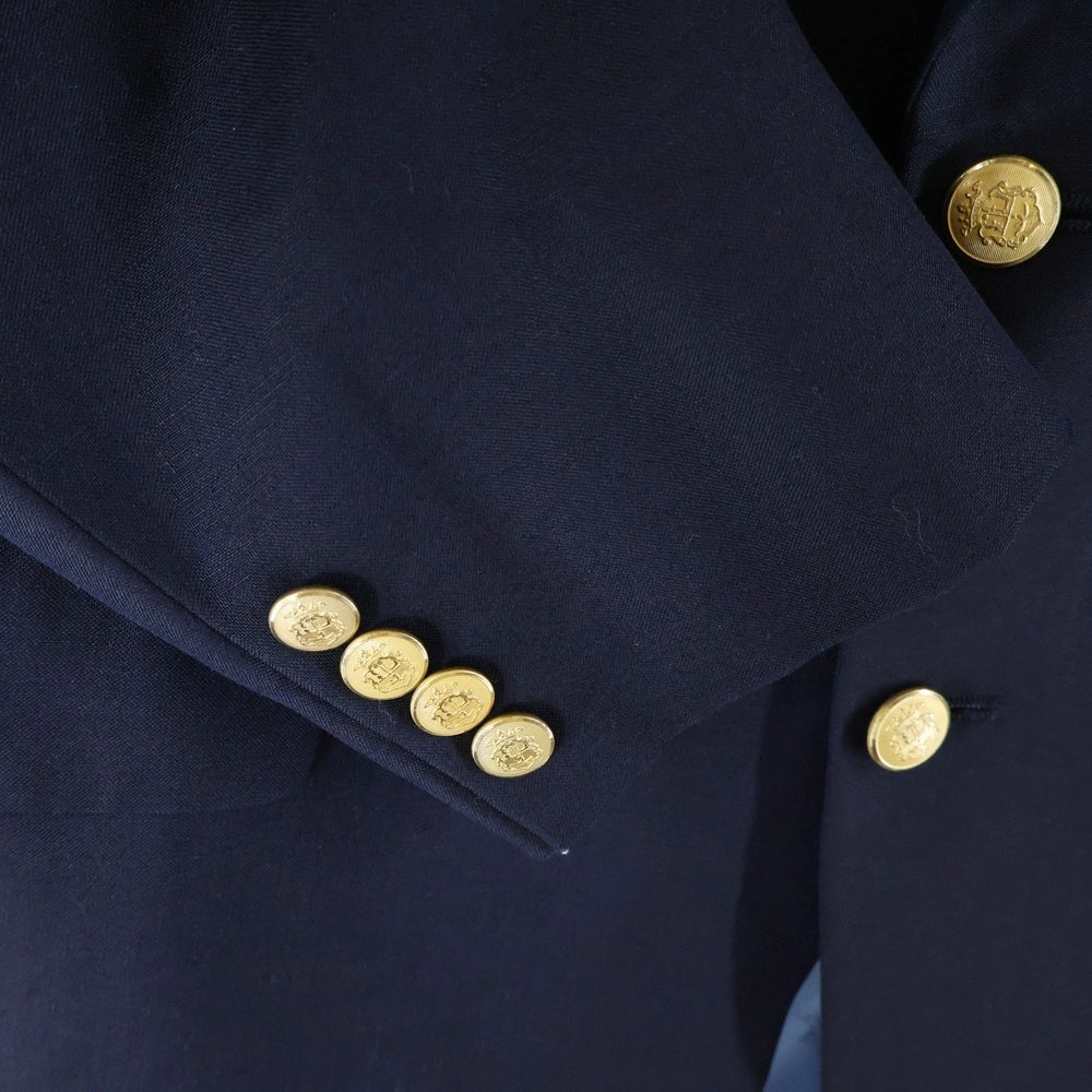 NEWYORKER(ニューヨーカー) 2Bウールテーラードジャケット ネイビー