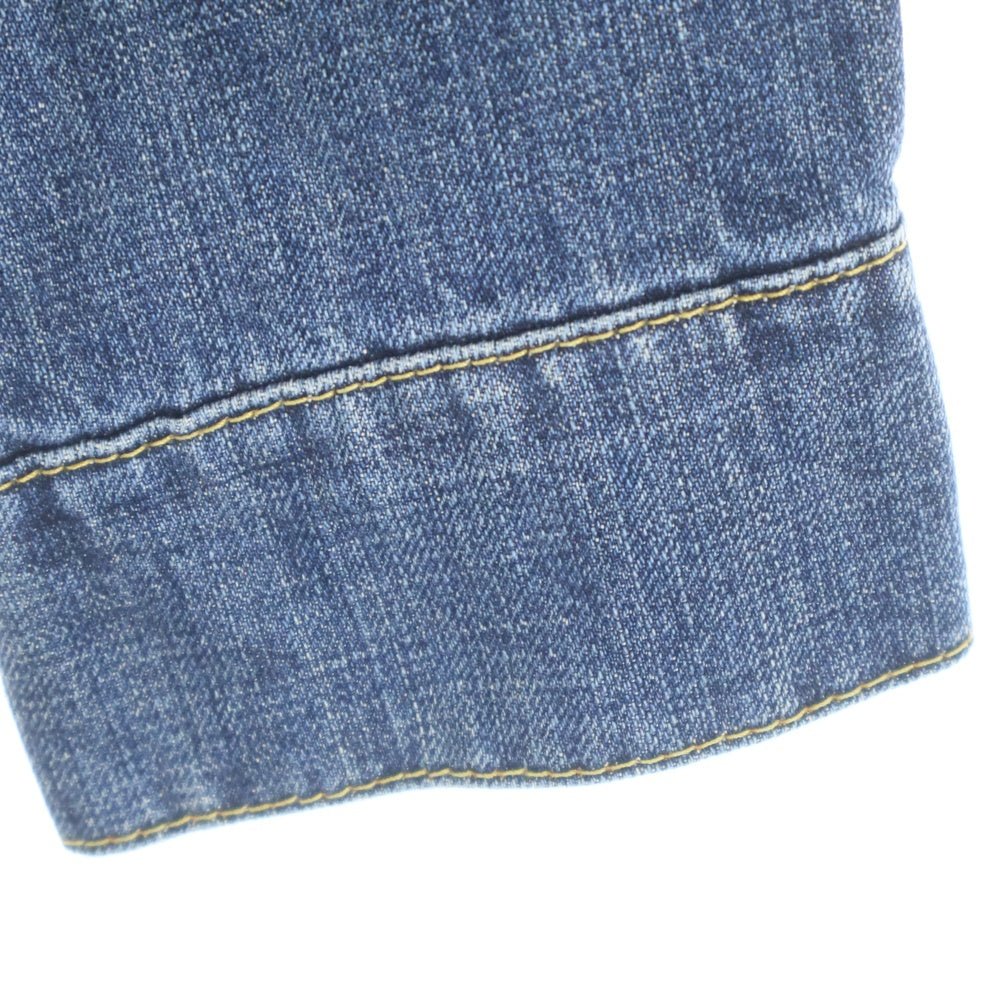 CARHARTT(カーハート) コットン Gロゴワッペン デニムジャケット インディゴ ACH-1540