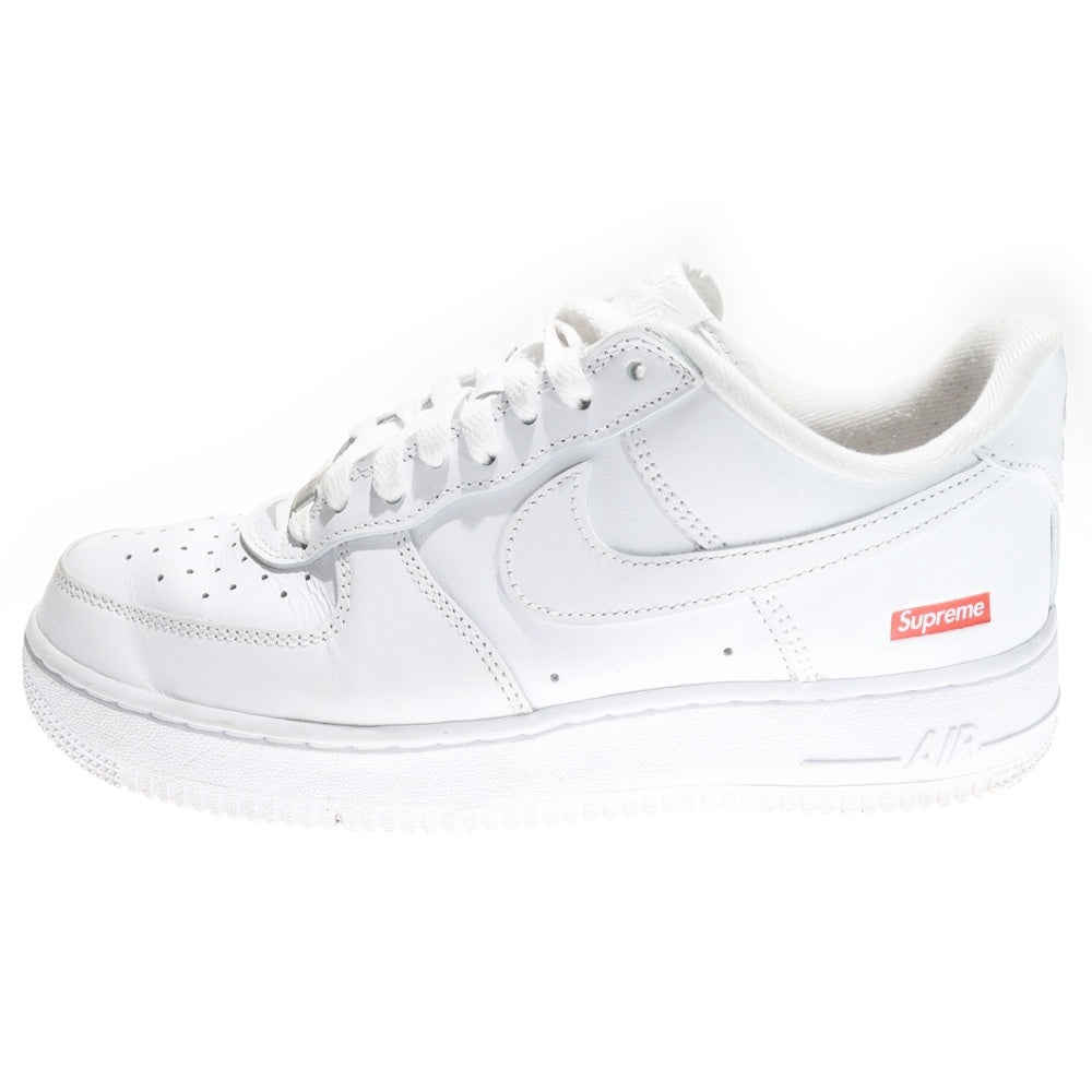 NIKE(ナイキ) ×SUPREME AIR FORCE 1 LOW シュプリーム エアフォース ローカットスニーカー ホワイト US7.5/25.5cm CU9225-100