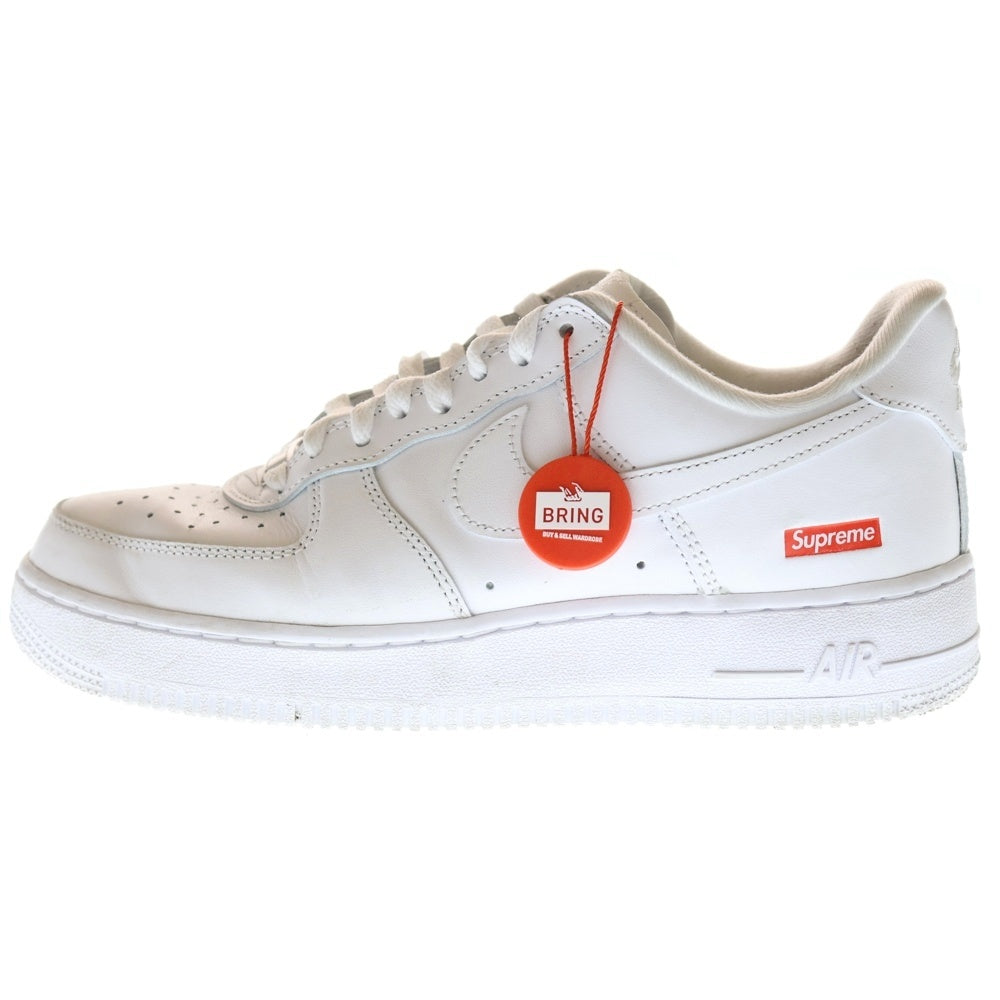 NIKE(ナイキ) ×SUPREME AIR FORCE 1 LOW シュプリーム エアフォース ローカットスニーカー ホワイト US7.5/25.5cm CU9225-100