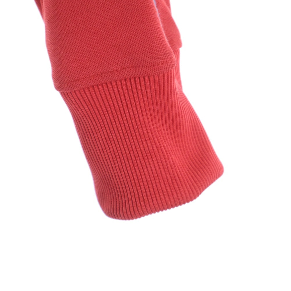 FRED PERRY(フレッドペリー) 胸エンブロイダリーデザイン ダブルポケット ジップアップ トラックジャケット レッド J5761