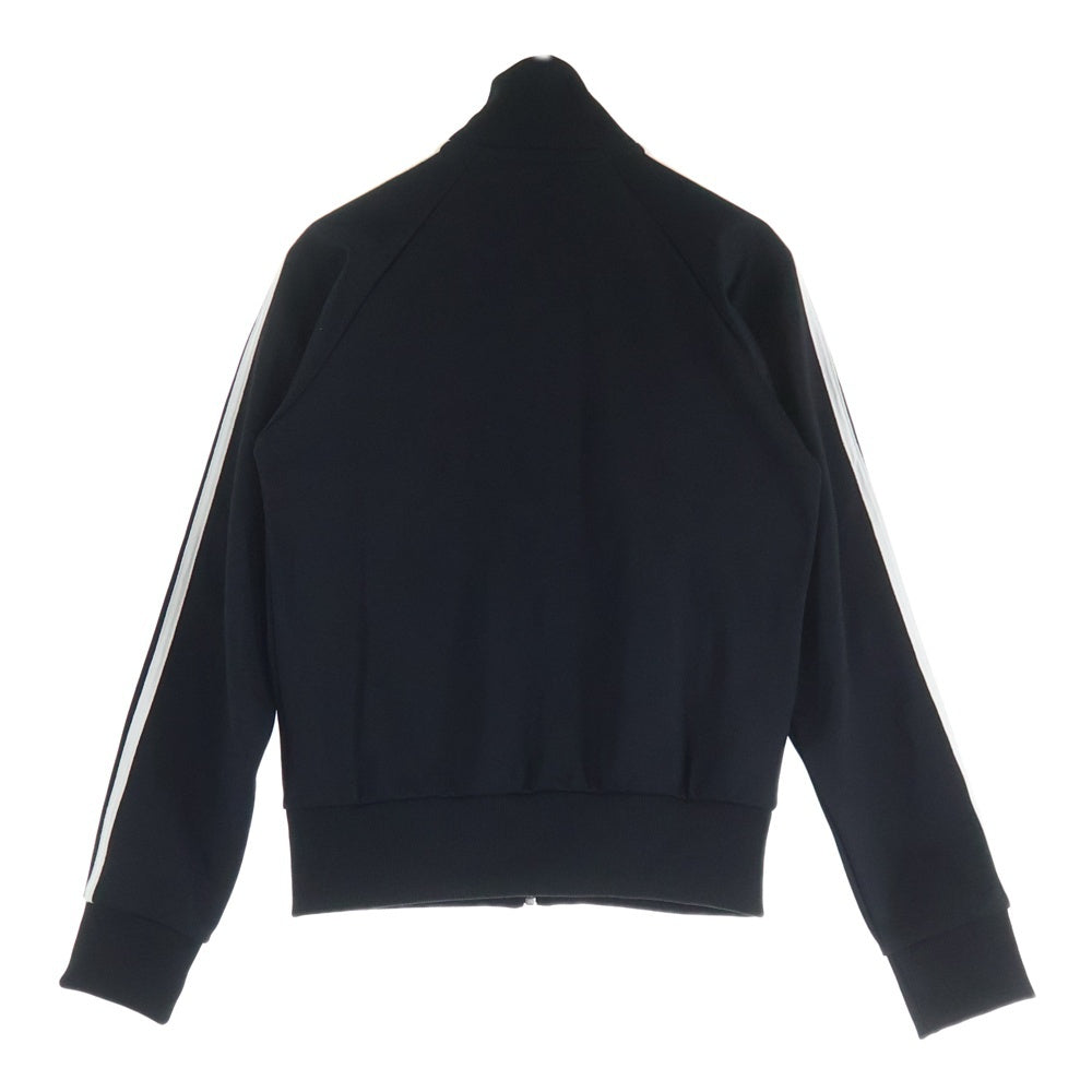 FRED PERRY(フレッドペリー) 胸エンブロイダリーデザイン ダブルポケット ジップアップ トラックジャケット ブラック J4775