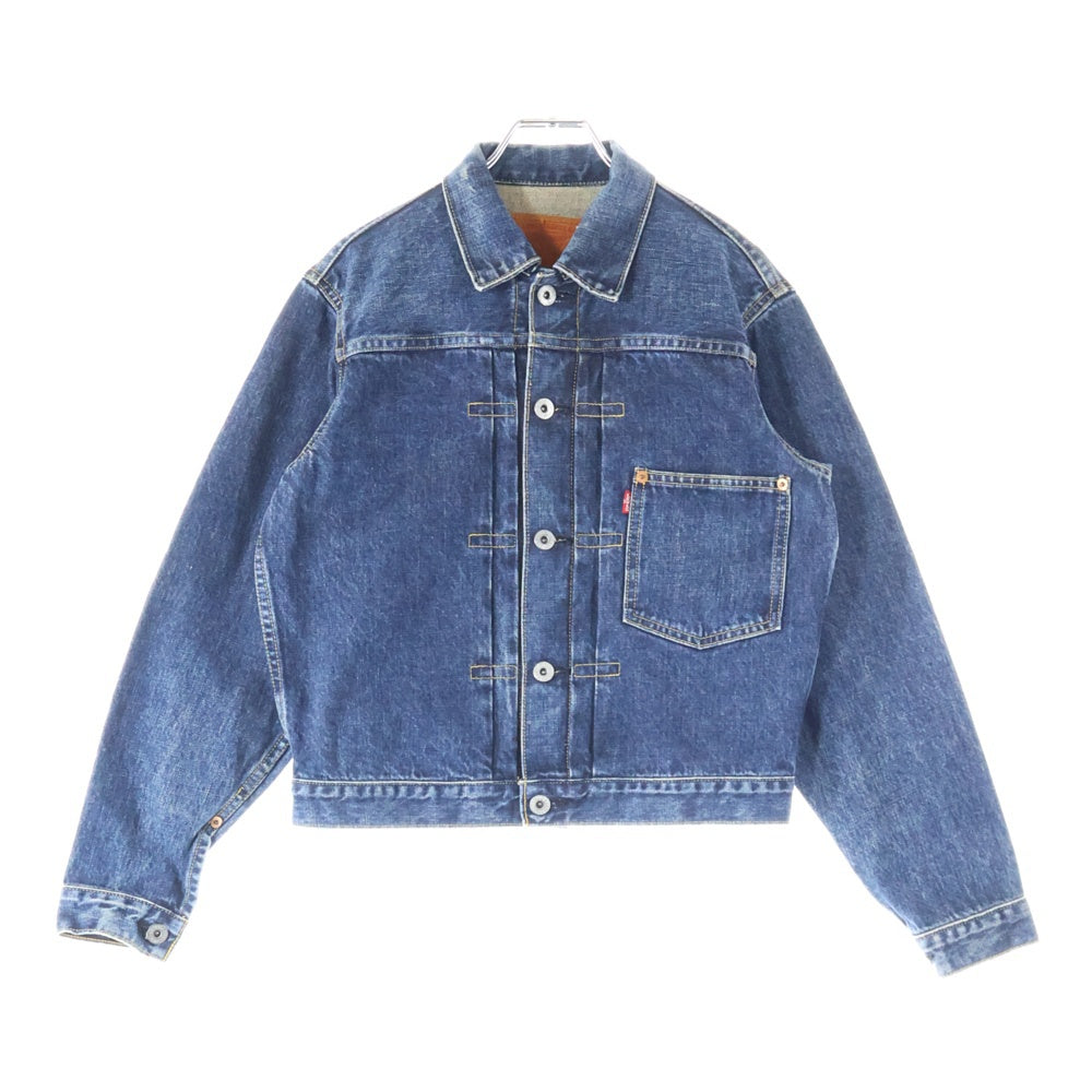 Levi's(リーバイス) 90S VINTAGE 71506-XX ヴィンテージ 1st 大戦モデル復刻 ボタン裏J02 ビッグE デニム トラッカージャケット インディゴ レディース