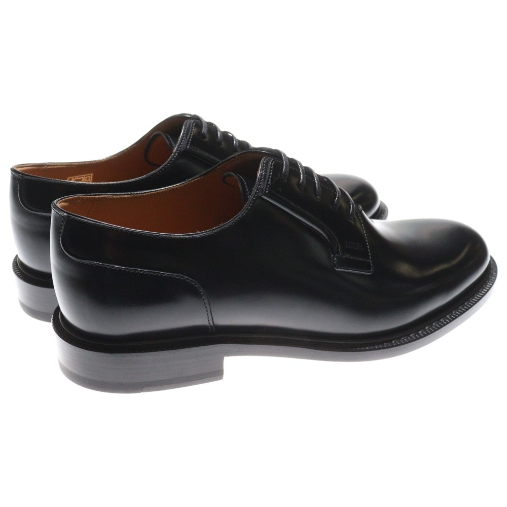 DIOR(ディオール) プレーントゥ ポストマン ドレスシューズ ダービーシューズ 革靴 ブラック