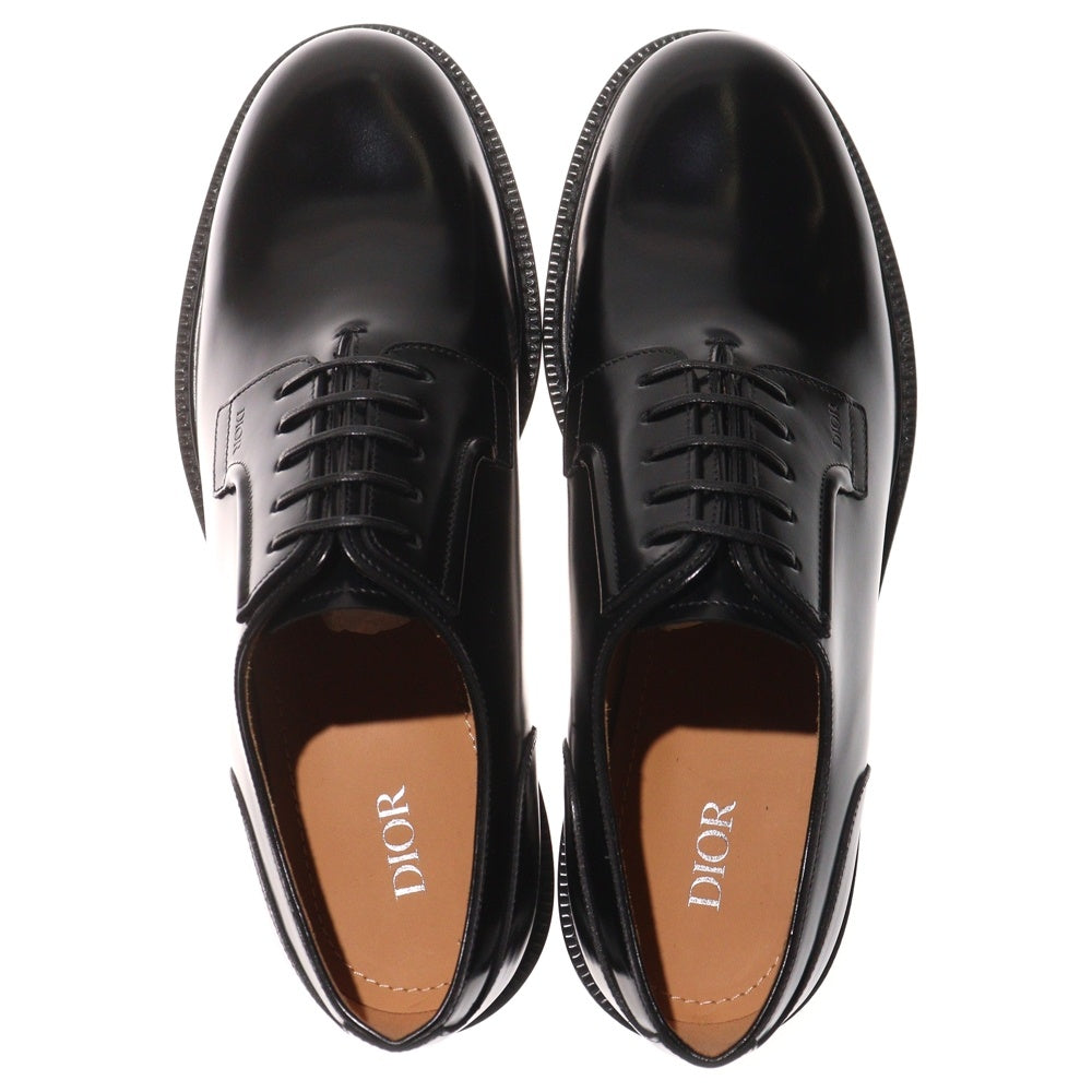 DIOR(ディオール) プレーントゥ ポストマン ドレスシューズ ダービーシューズ 革靴 ブラック