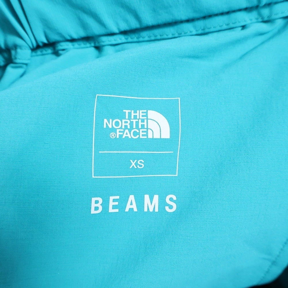 THE NORTH FACE(ザノースフェイス) ×BEAMS EXPEDITION LIGHT PANT ビームス エクスペディション ロゴデザイン ジップアップ ライトパンツ ブルー NB81702B