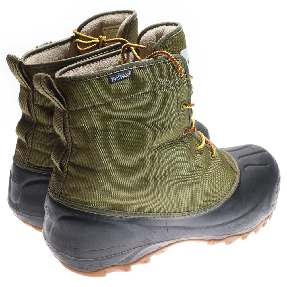 THE NORTH FACE(ザノースフェイス) SNOW SHOT 6 BOOTS スノー ショット レースアップ ブーツ カーキ NF51860