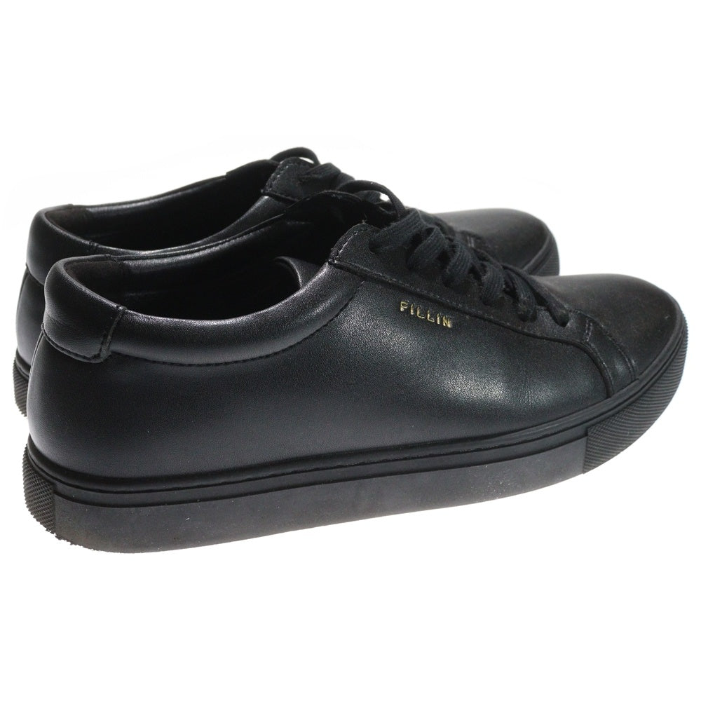 NO BRAND(ノーブランド) FILLIN CLASSIC フィルイン クラシック レザー ローカットスニーカー ブラック
