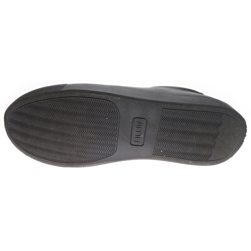 NO BRAND(ノーブランド) FILLIN CLASSIC フィルイン クラシック レザー ローカットスニーカー ブラック