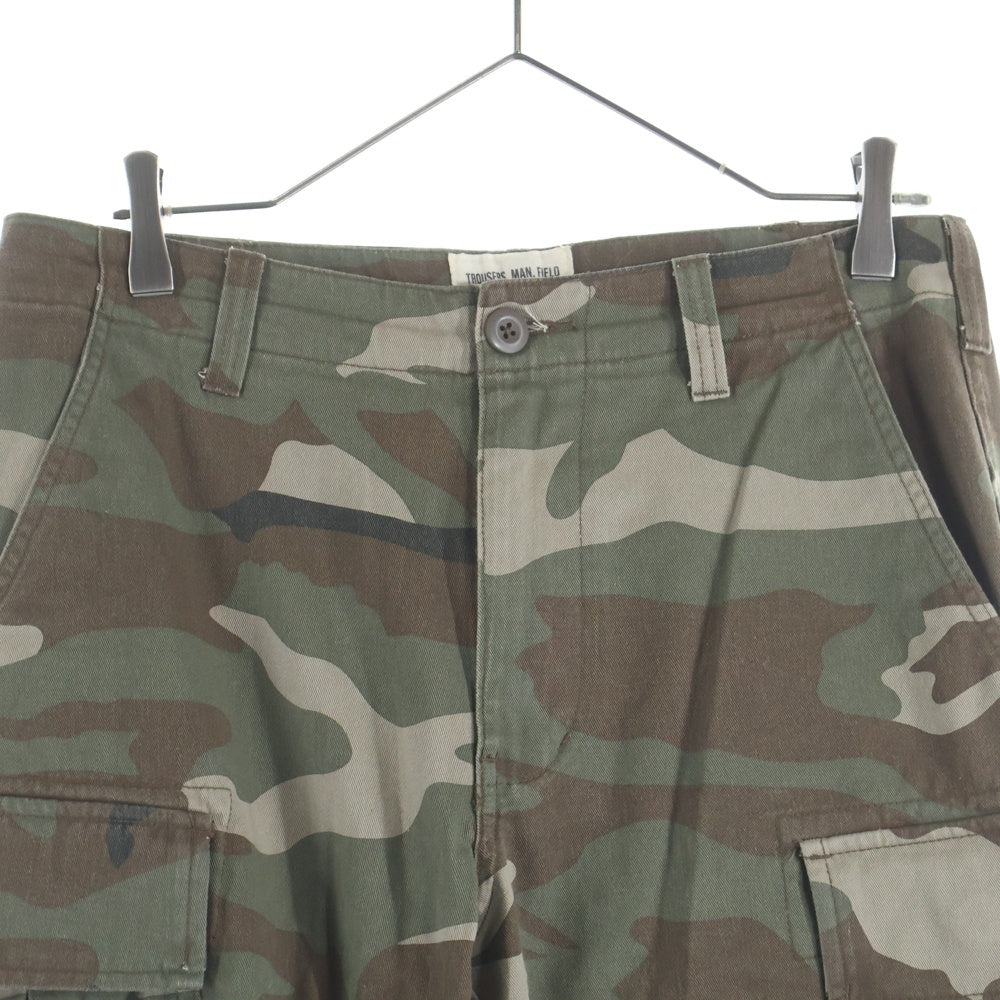 AVIREX(アヴィレックス) ファティーグ 迷彩柄 マルチポケット ジップアップ カーゴパンツ マルチ 783-4910006