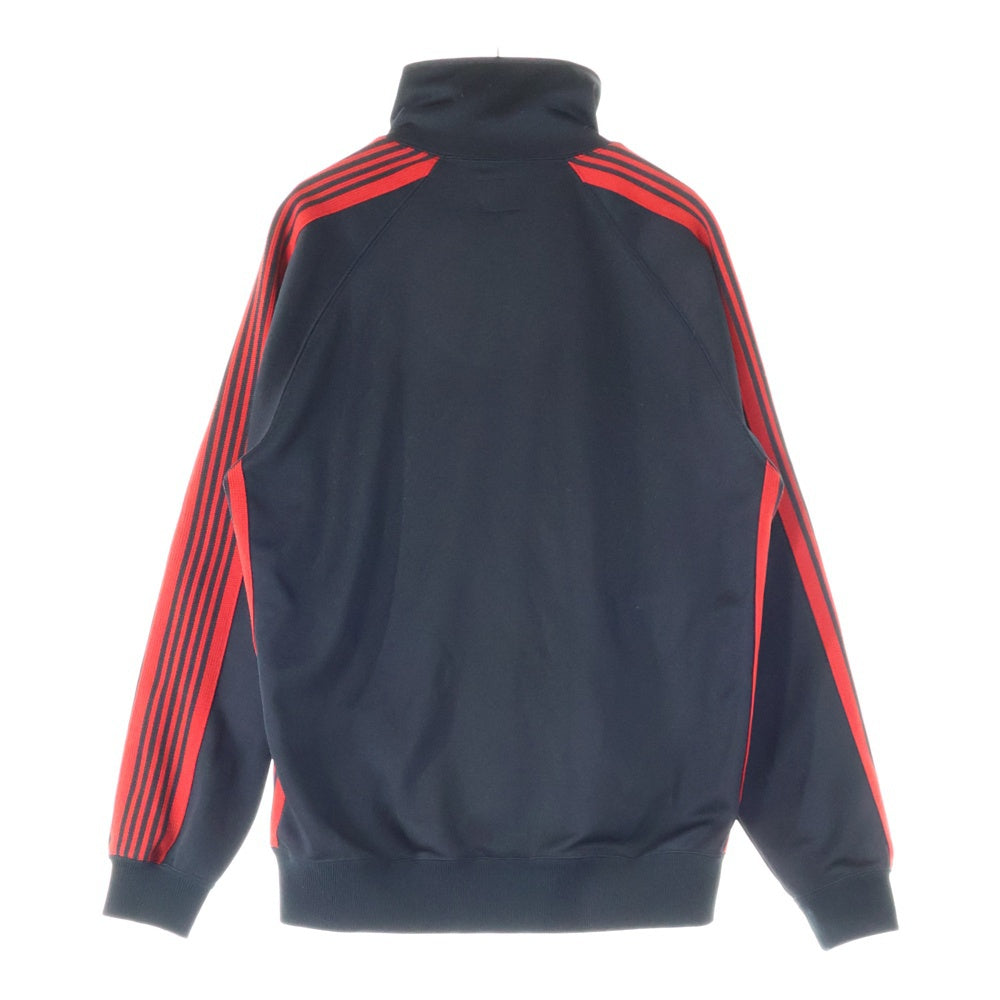 Needles(ニードルス) 24SS ×LHP EXCLUSIVE TRACK JACKET エルエイチピー エクスクルーシブ 胸ロゴデザイン トラックジャケット ブラック/レッド OT1607