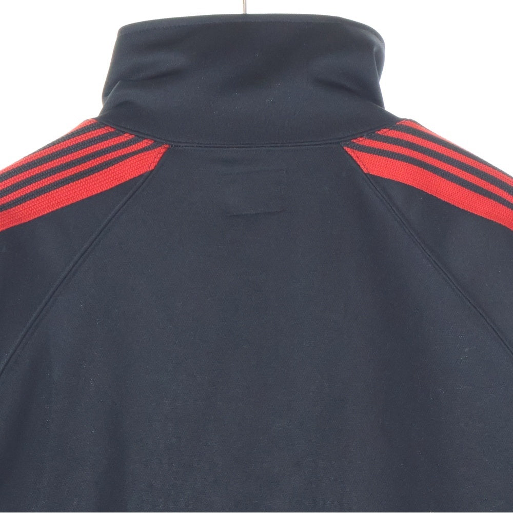 Needles(ニードルス) 24SS ×LHP EXCLUSIVE TRACK JACKET エルエイチピー エクスクルーシブ 胸ロゴデザイン トラックジャケット ブラック/レッド OT1607