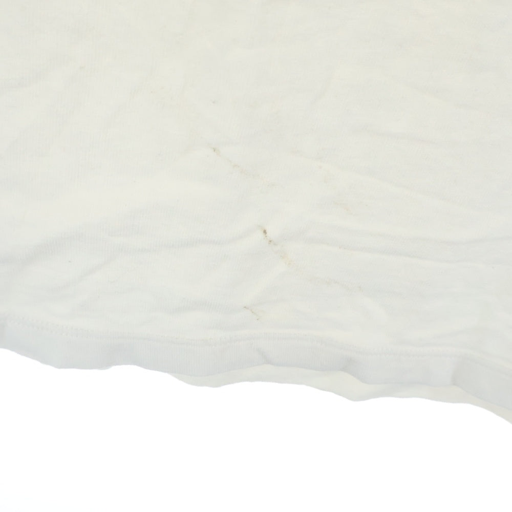 GUCCI(グッチ) 21SS INTERLOCKING G STRIPE PRINT TEE インターロッキング ストライプ クルーネック半袖プリントTシャツ カットソー ホワイト 616036 XJDAG