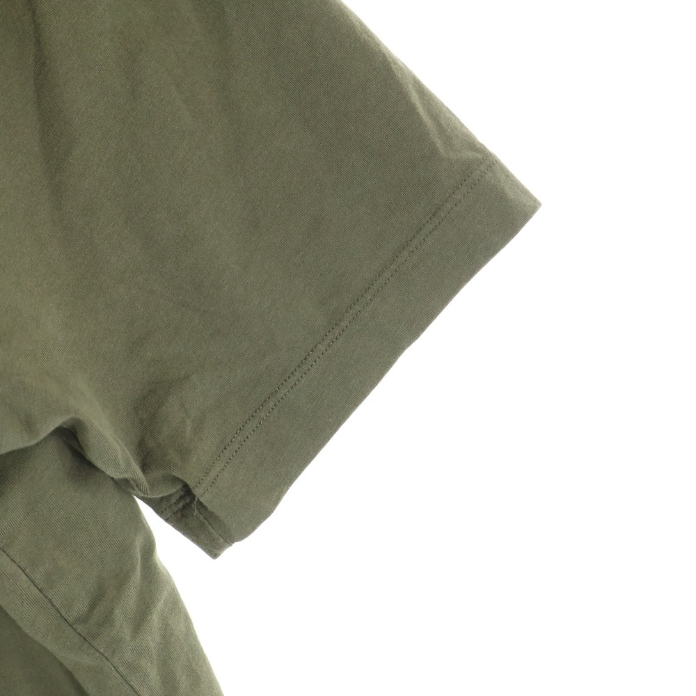 ARC'TERYX(アークテリクス) フロントロゴデザイン クルーネック カットソー 半袖Tシャツ カーキ ARCCZ-2020010002