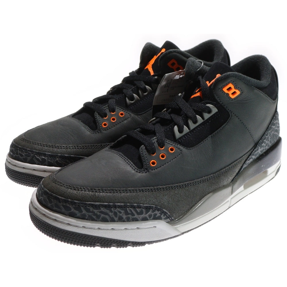 NIKE(ナイキ) AIR JORDAN 3 RETRO FEAR エア ジョーダン 3 レトロ フィアー ローカットスニーカー グレー/ブラック US10.5/28.5cm CT8532-080