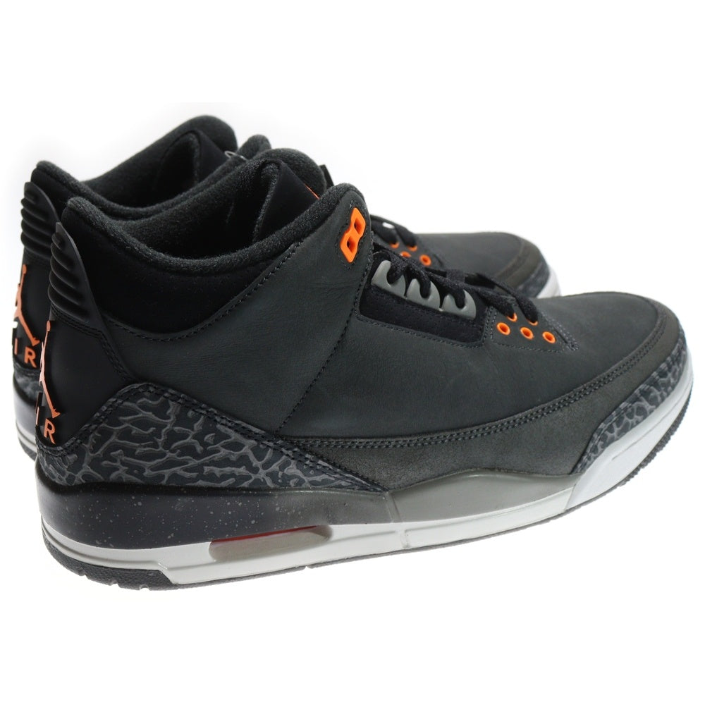NIKE(ナイキ) AIR JORDAN 3 RETRO FEAR エア ジョーダン 3 レトロ フィアー ローカットスニーカー グレー/ブラック US10.5/28.5cm CT8532-080