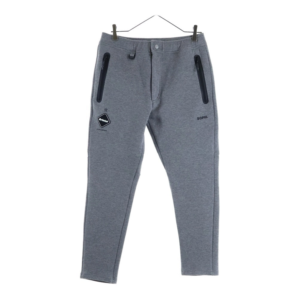 F.C.R.B./F.C.Real Bristol/FCRB(エフシーアールビー/エフシーレアルブリストル) 20AW FLAT HEM SWEAT TRAINING PANTS フラットヘム スウェット トレーニングパンツ グレー FCRB‐202033