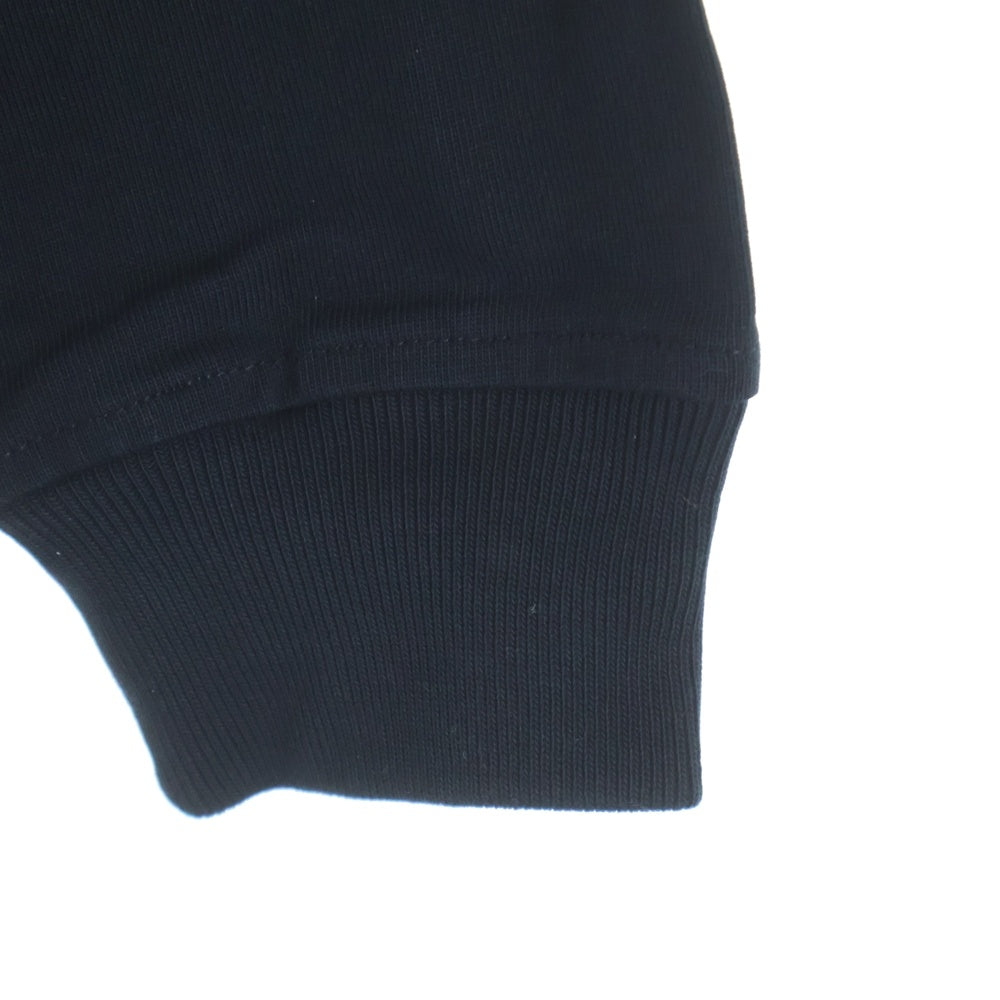 ALEXANDER WANG(アレキサンダーワン) エンブロイダリー ロゴ 長袖 カットソー Tシャツ ブラック