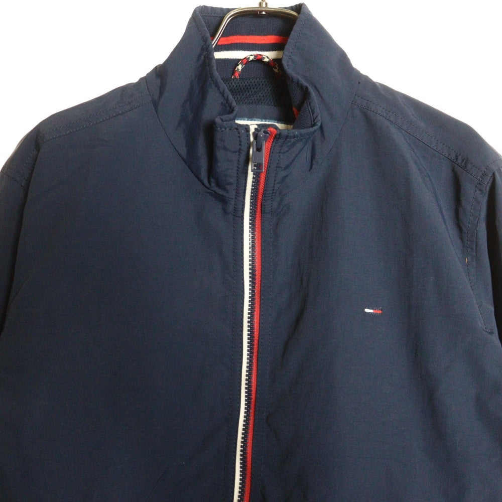 TOMMY JEANS(トミージーンズ) ナイロン ジップアップ ジャケット ネイビー 4500158888