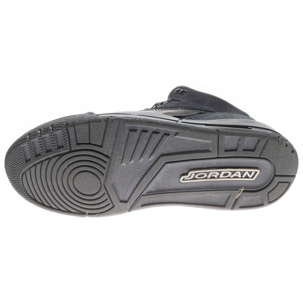 NIKE(ナイキ) AIR JORDAN 3 RETRO BLACK CAT エアジョーダン3 レトロ ブラックキャット ハイカットスニーカー ブラック US10/28cm CT8532-001