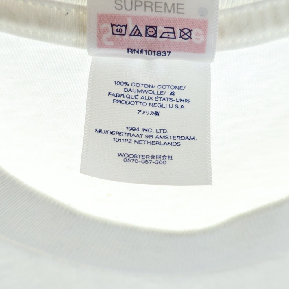 SUPREME(シュプリーム) 24SS Futura Box Logo Tee フューチュラ ボックスロゴTシャツ 半袖クルーネックカットソー ホワイト