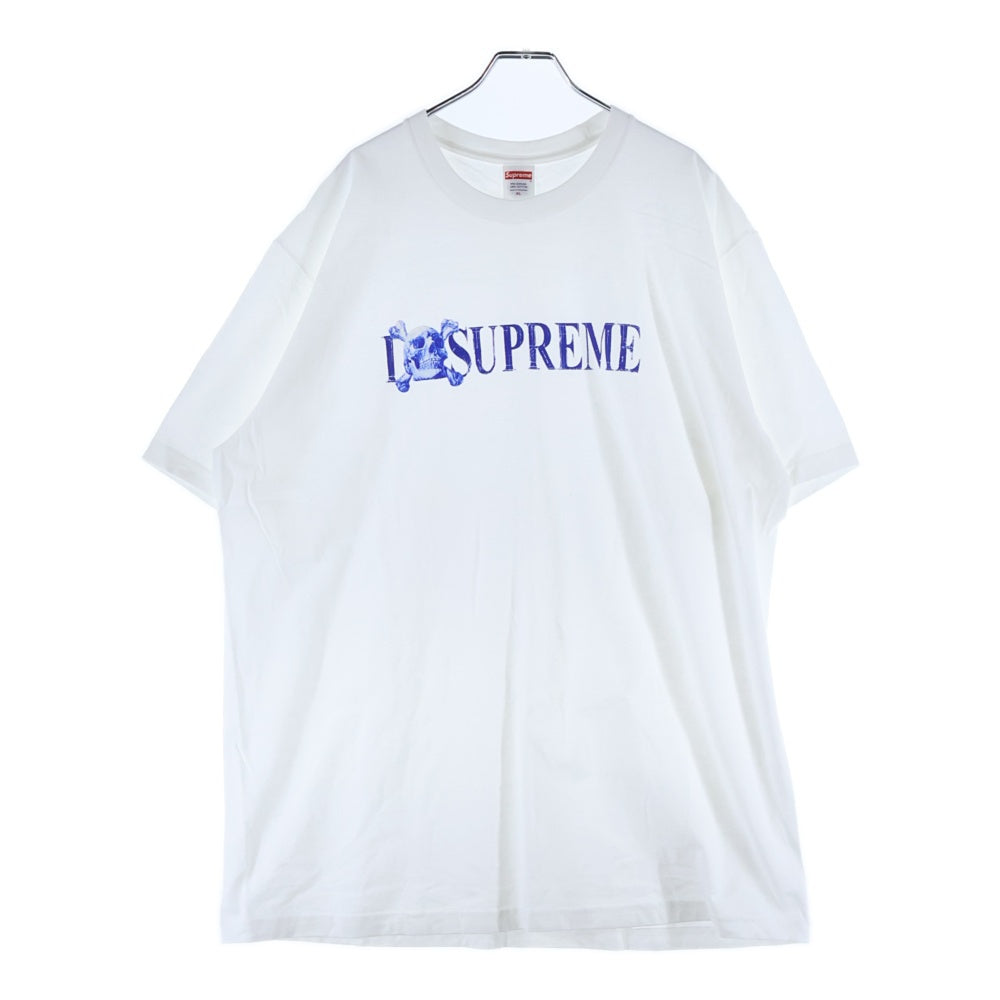 SUPREME(シュプリーム) 25AW Skull Tee スカル フロントロゴプリントT