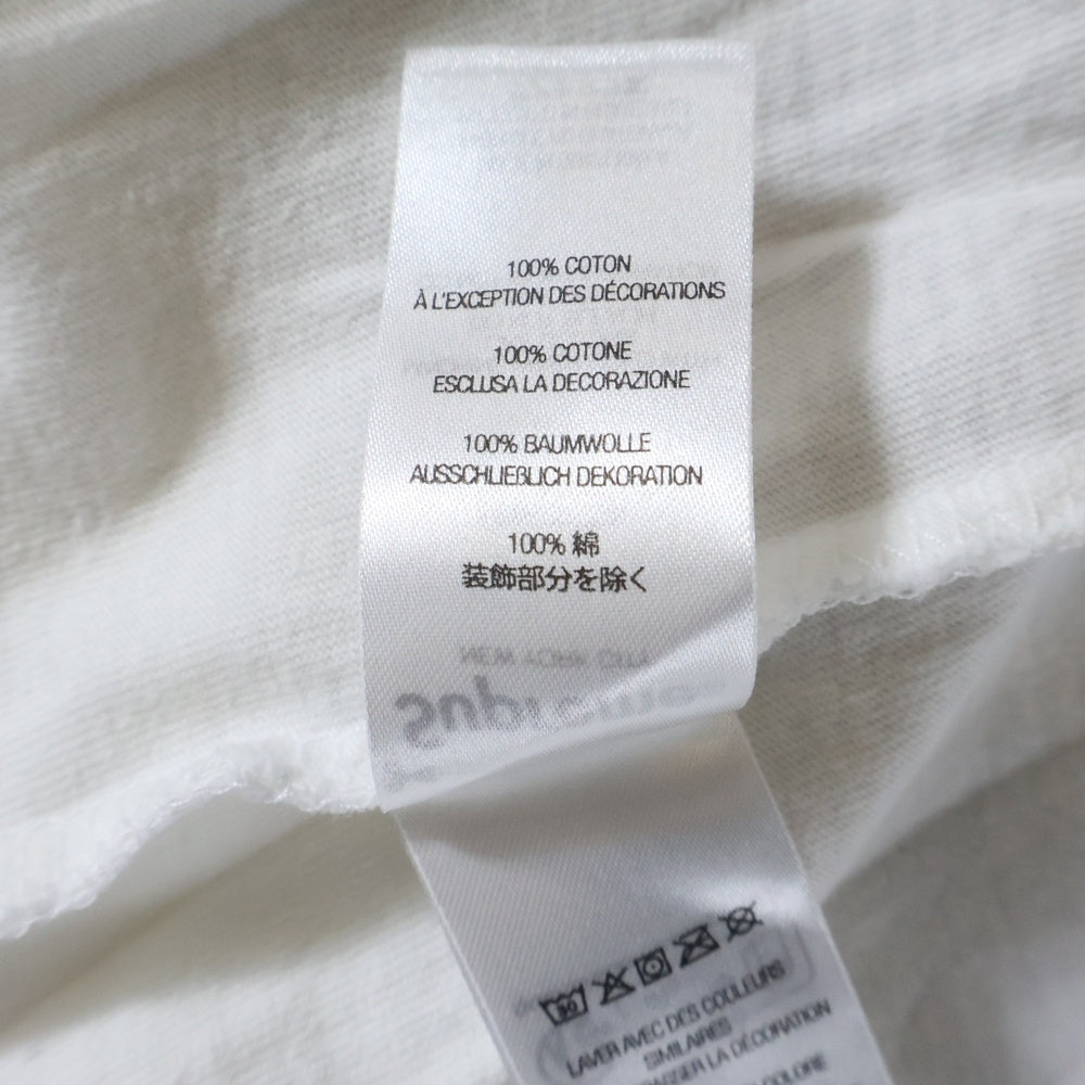 SUPREME(シュプリーム) 24SS Old English S/S Top オールドイングリッシュ フロントロゴ刺繍Tシャツ 半袖クルーネックカットソー ホワイト
