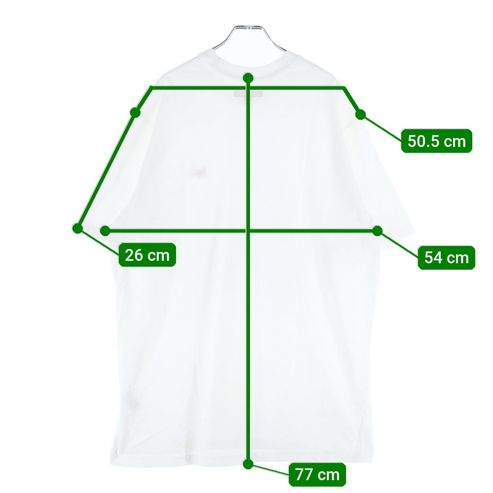 SUPREME(シュプリーム) 24SS Old English S/S Top オールドイングリッシュ フロントロゴ刺繍Tシャツ 半袖クルーネックカットソー ホワイト