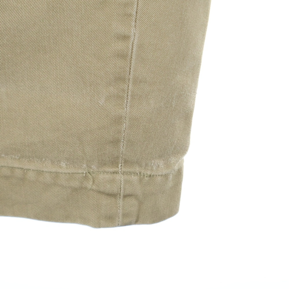 VINTAGE(ヴィンテージ) 50-60S US ARMY ユーエスアーミー コットンチノ ボタンフライ トラウザーパンツ ベージュ 8406-163-8694