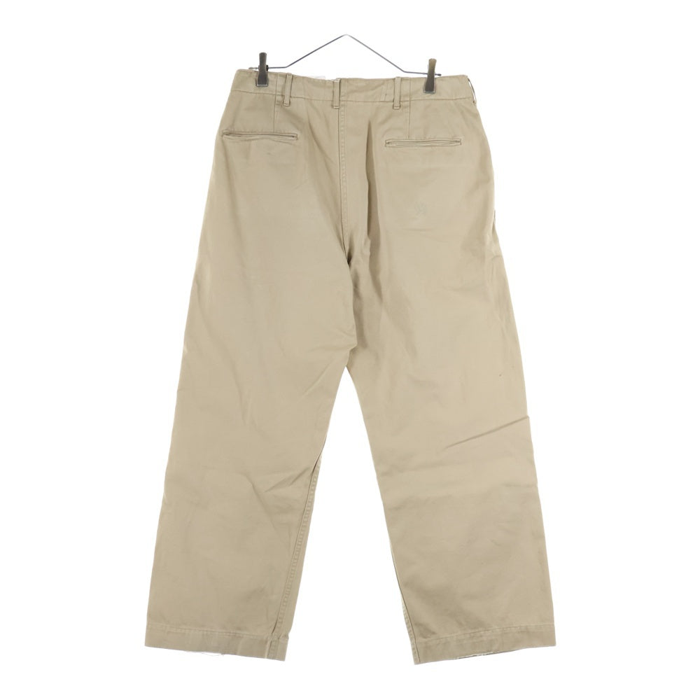 東洋エンタープライズ(トウヨウエンタープライズ) US.ARMY M-1941 MODEL CHINO TROUSERS メタルボタン コットンチノ トラウザーパンツ ベージュ M43036R