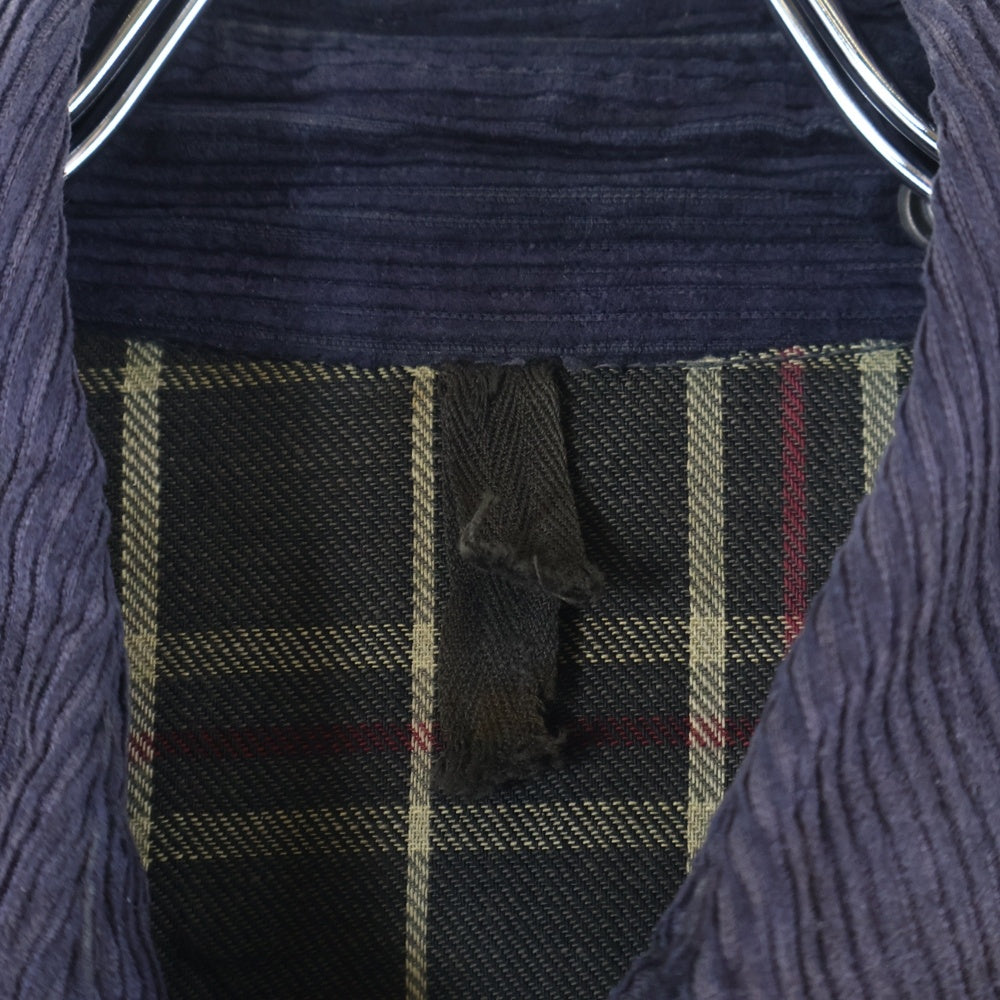 Barbour(バブアー) 80S VINTAGE BEDALE UK製 ビデイル 2ワラントタグ 4ポケット オイルドコットンジャケット ネイビー