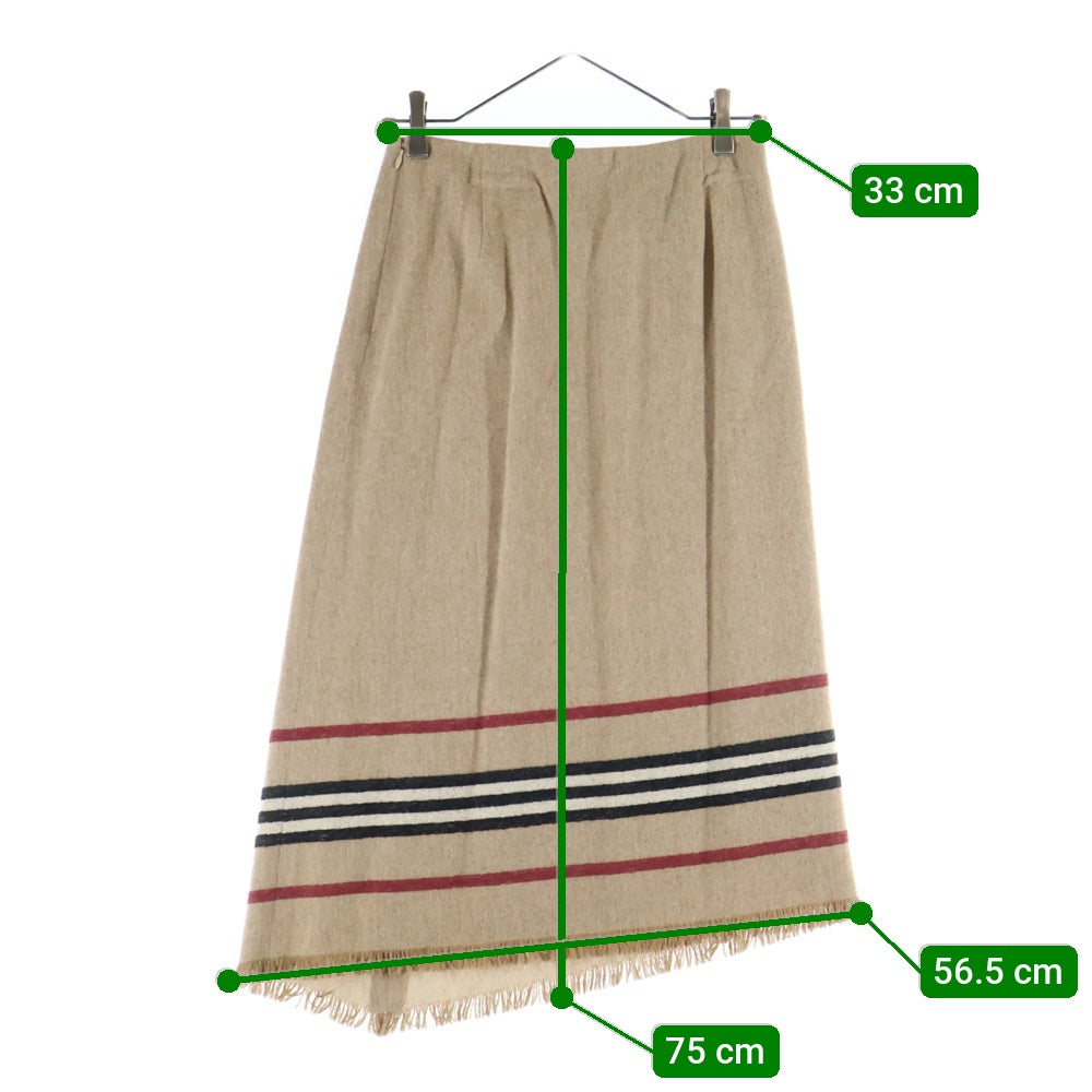 BURBERRY LONDON(バーバリーロンドン) フリンジスカート レディース FX092-010