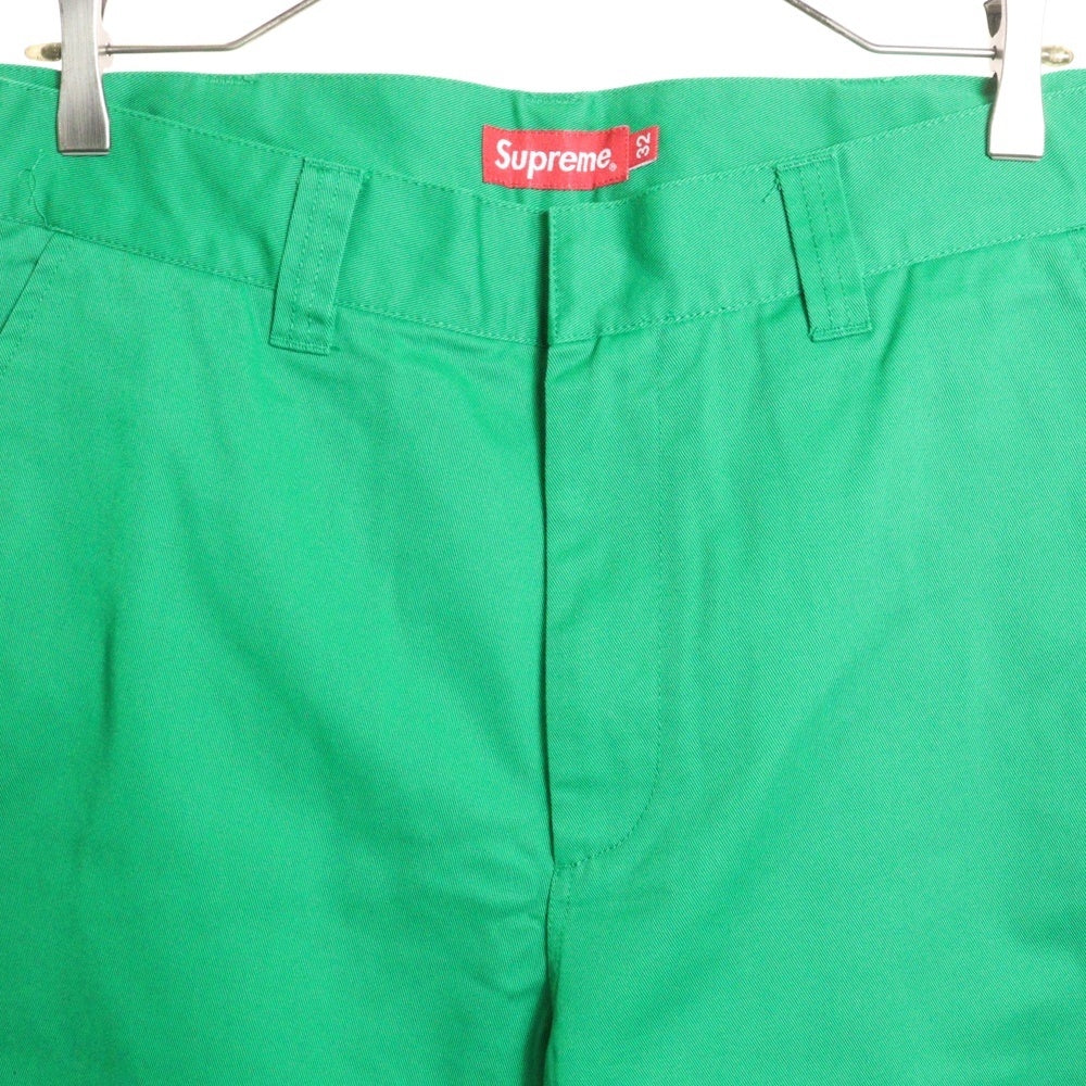 SUPREME(シュプリーム) 23SS Work Pant ジップフライ ワークパンツ グリーン