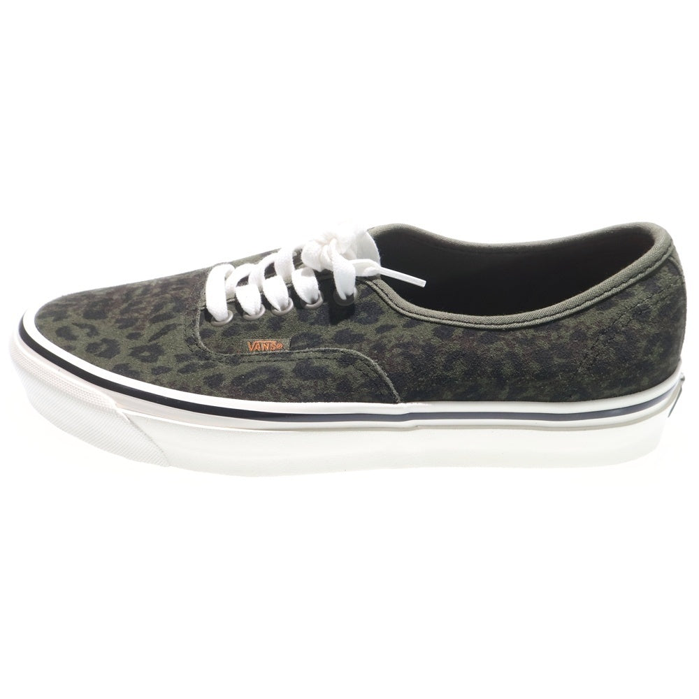 VANS(ヴァンズ) AUTHENTIC 44 DX ANAHEIM FACTORY LEOPARD CAMO オーセンティック44 アナハイムファクトリー レオパードカモ ローカットスニーカー カーキ US9/27cm VN0A5KX4AWA