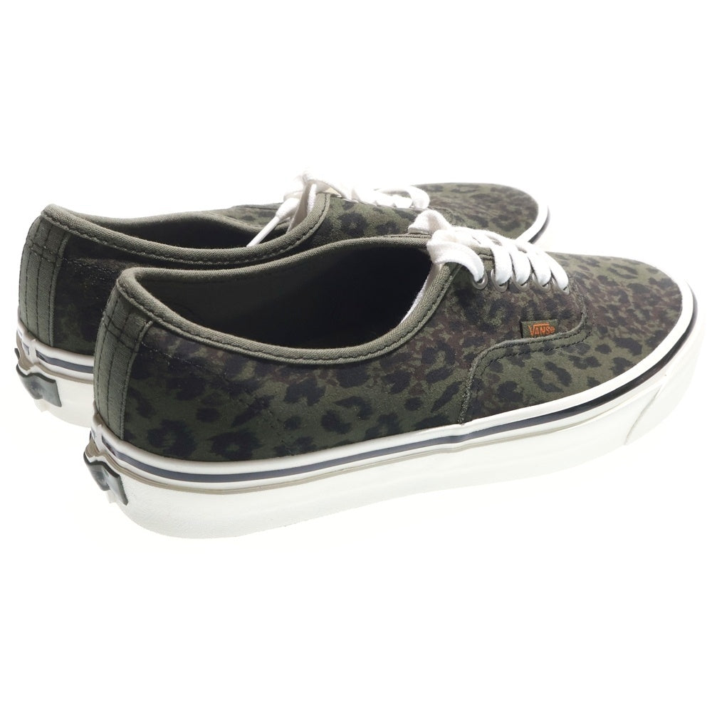 VANS(ヴァンズ) AUTHENTIC 44 DX ANAHEIM FACTORY LEOPARD CAMO オーセンティック44 アナハイムファクトリー レオパードカモ ローカットスニーカー カーキ US9/27cm VN0A5KX4AWA