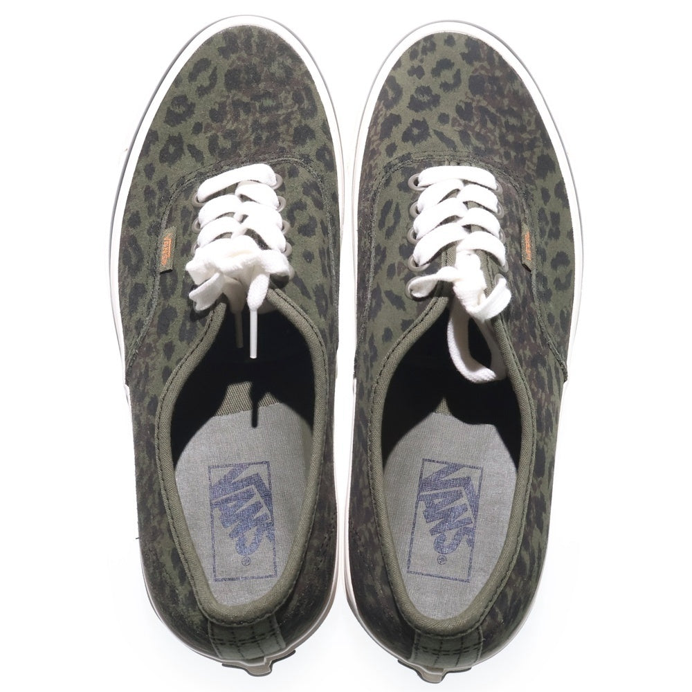 VANS(ヴァンズ) AUTHENTIC 44 DX ANAHEIM FACTORY LEOPARD CAMO オーセンティック44 アナハイムファクトリー レオパードカモ ローカットスニーカー カーキ US9/27cm VN0A5KX4AWA