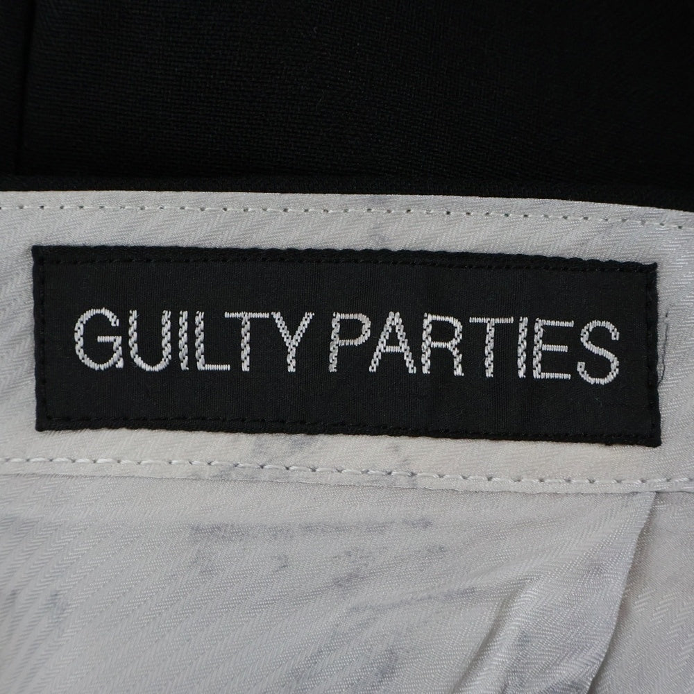 WACKO MARIA(ワコマリア) DORMEUIL / PLEATED TROUSERS TYPE-2 ドーメル プリーツトラウザー スラックスパンツ ブラック