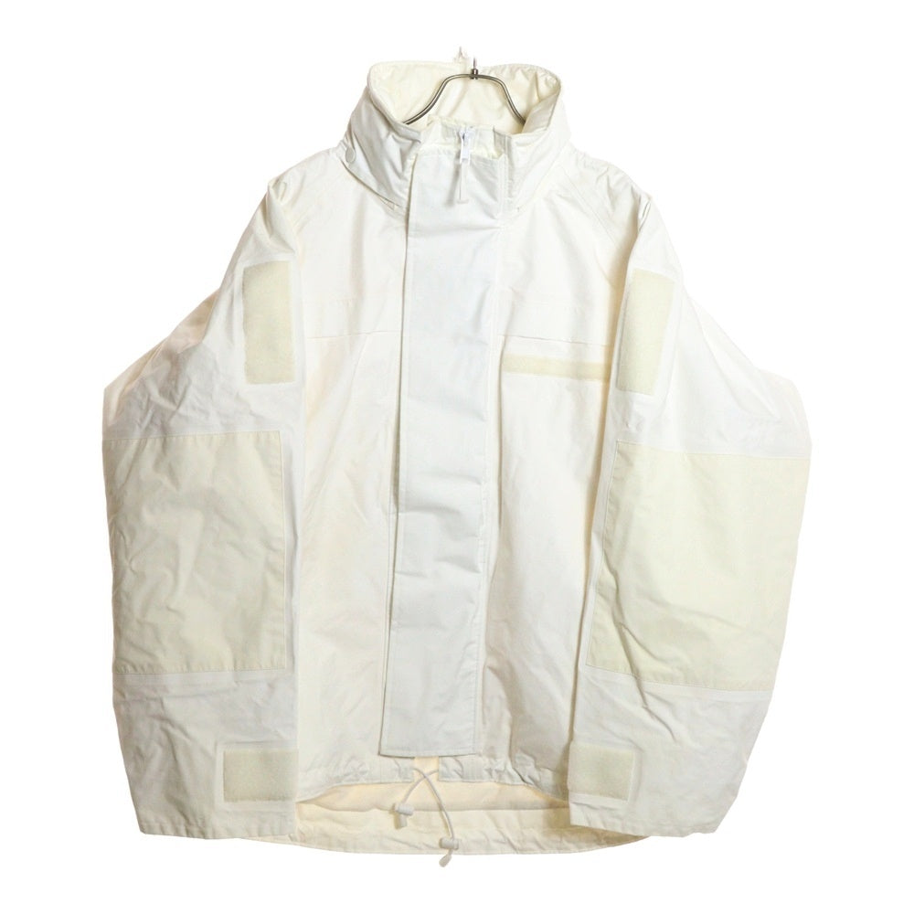 N.HOOLYWOOD(エヌハリウッド) WATERPROOF JACKET ウォータープルーフ ミリタリー ナイロンジャケット ホワイト 9212-BL04-056
