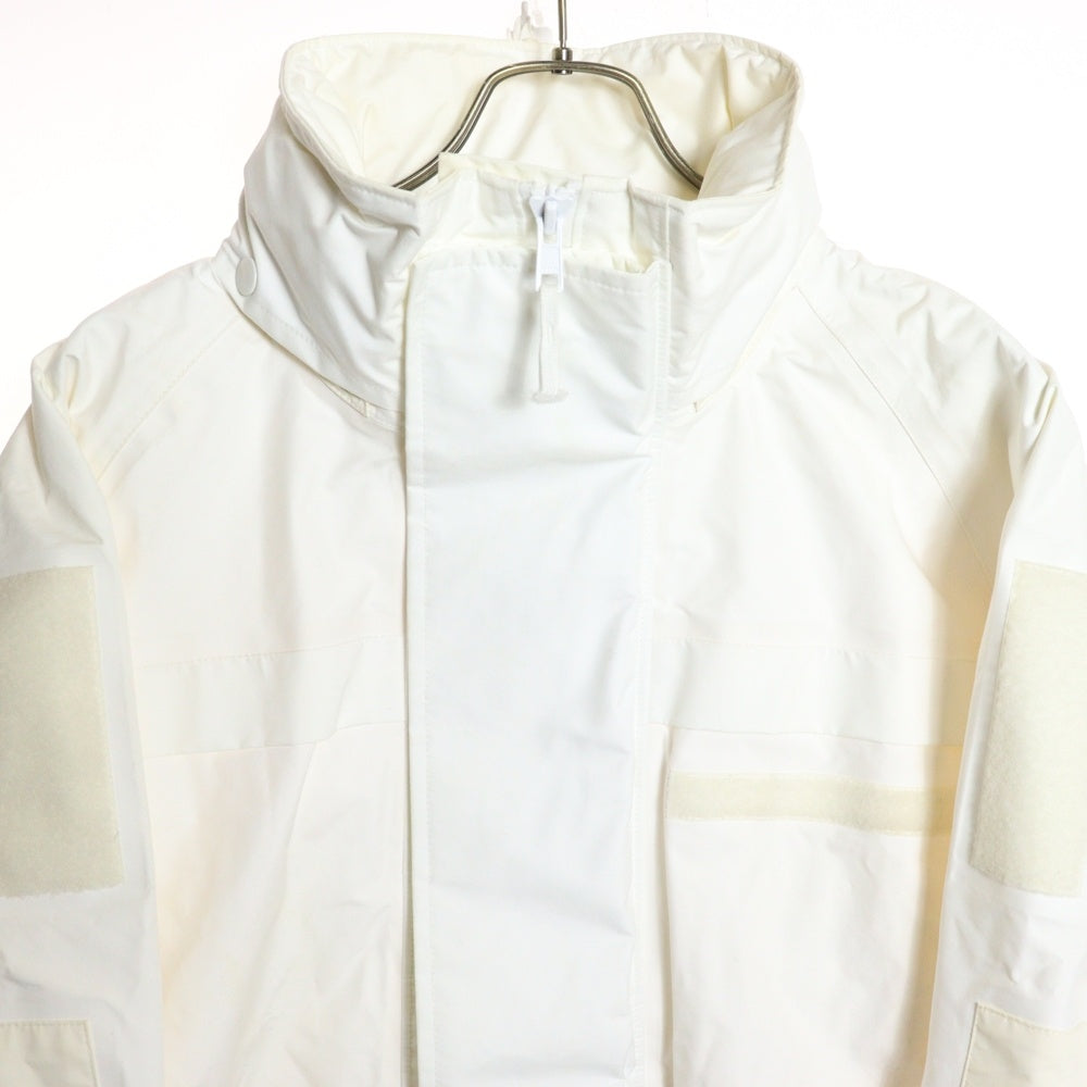 N.HOOLYWOOD(エヌハリウッド) WATERPROOF JACKET ウォータープルーフ ミリタリー ナイロンジャケット ホワイト 9212-BL04-056