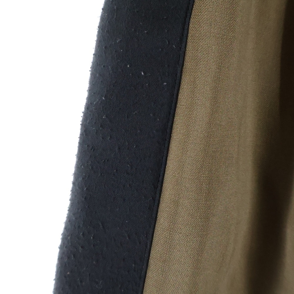 Sacai(サカイ) ベルト付き アシンメトリーデザイン プリーツスカート レディース ブラウン 20-05133