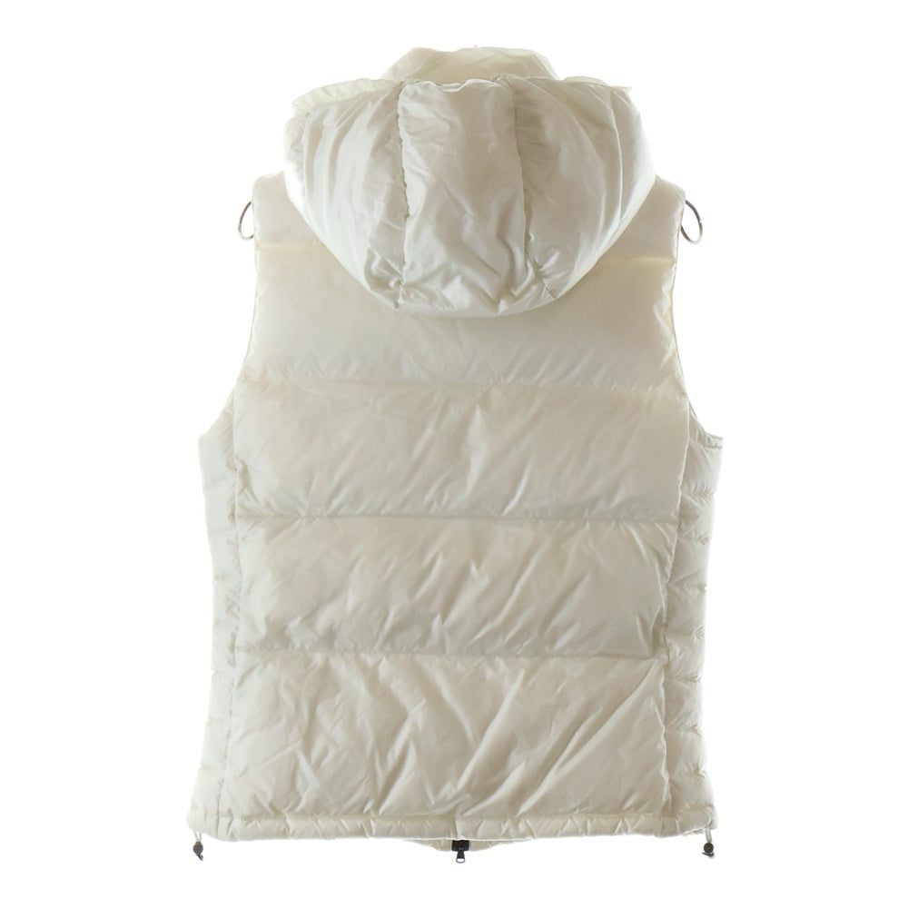 jun hashimoto(ジュンハシモト) 3WAY DOWN VEST ジップアップ フーデットダウンベスト ホワイト