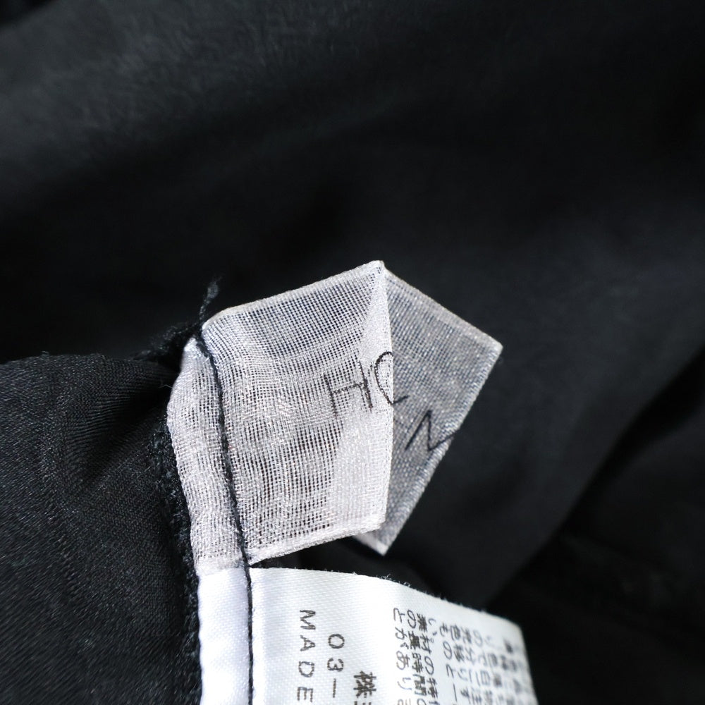 NO BRAND(ノーブランド) HONEY MI HONEY / ハニーミーハニー ブラッシュレース スカラップチュニック ブラック レディース