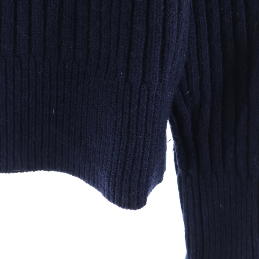 B:MING LIFE STORE by BEAMS(ビーミングライフストアバイビームス) ローゲージニットセーター ネイビー レディース