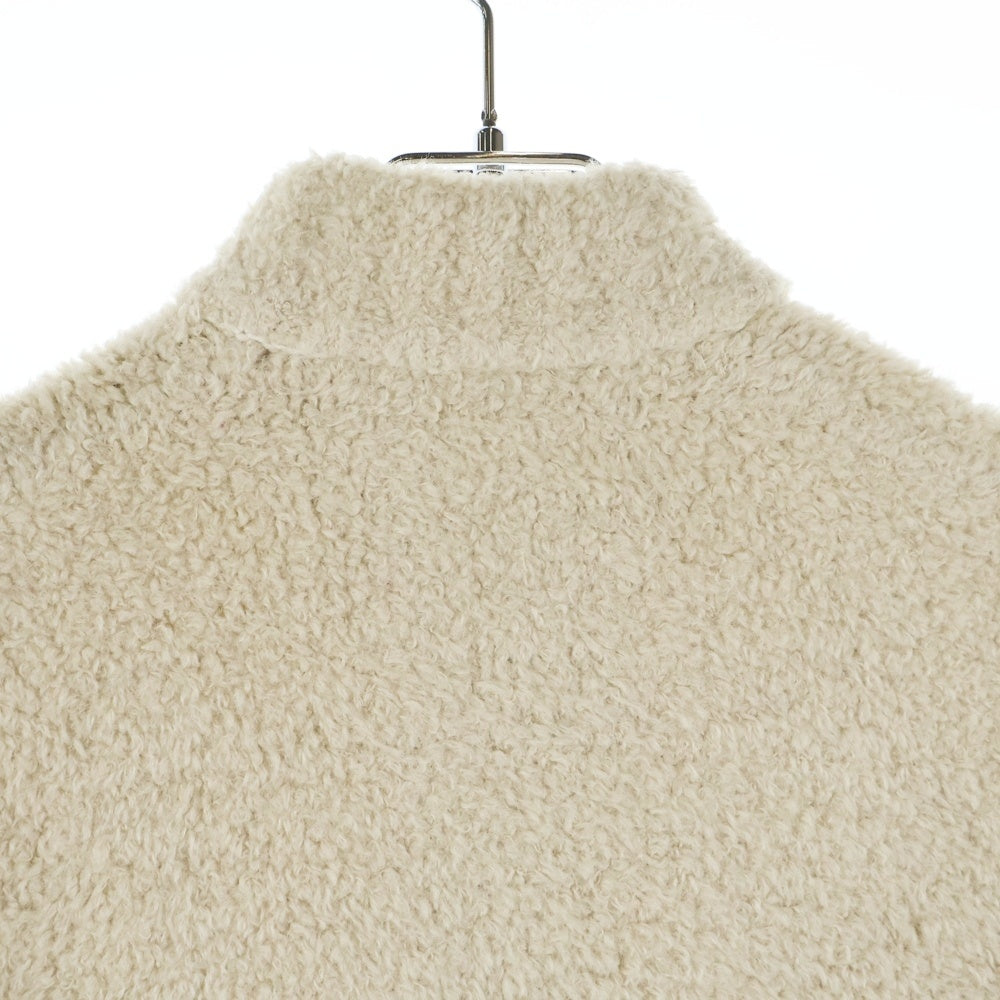 NO BRAND(ノーブランド) VEQUM / ベクム CURL KNIT VEST カールニットベスト ベージュ レディース