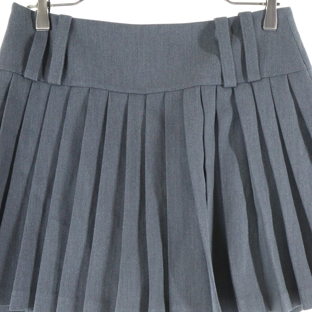 GENERAL IDEA(ジェネラル アイデ) プリーツスカート グレー レディース