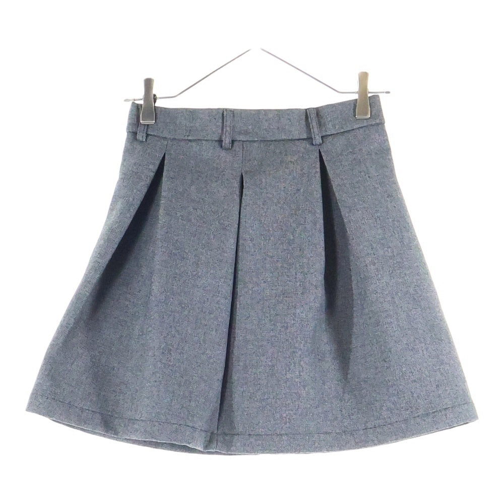 snidel(スナイデル) ベルテッドストラクチャーミニスカート グレー レディース