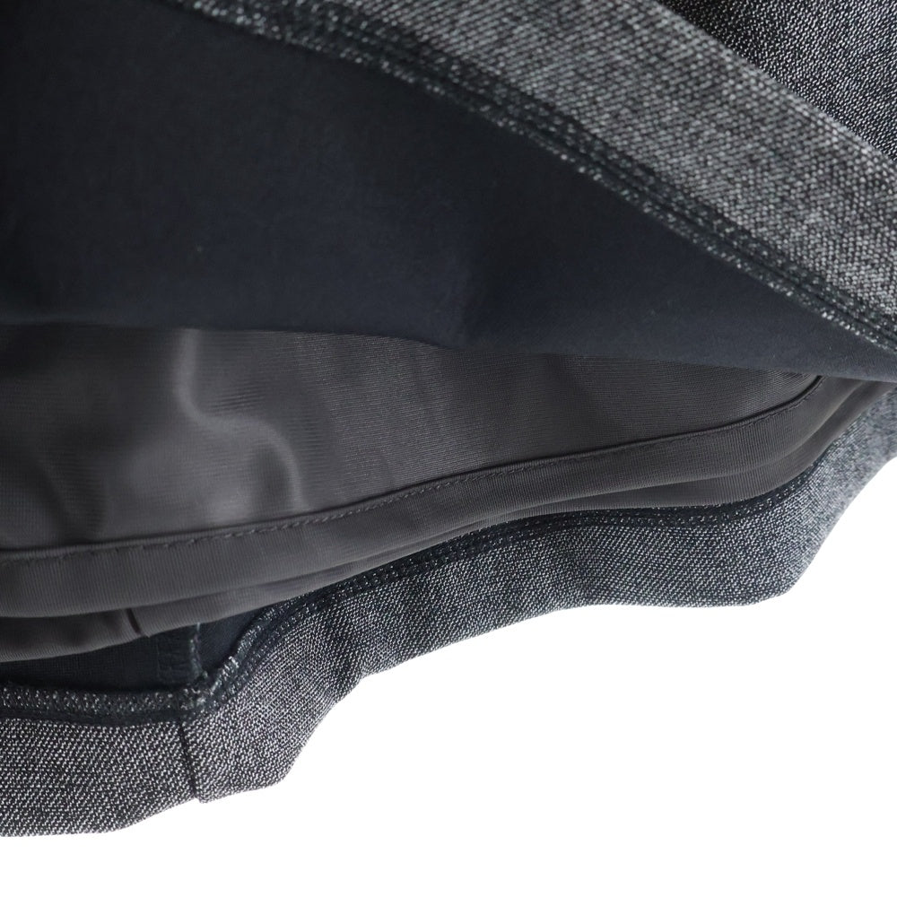 snidel(スナイデル) ベルテッドストラクチャーミニスカート グレー レディース