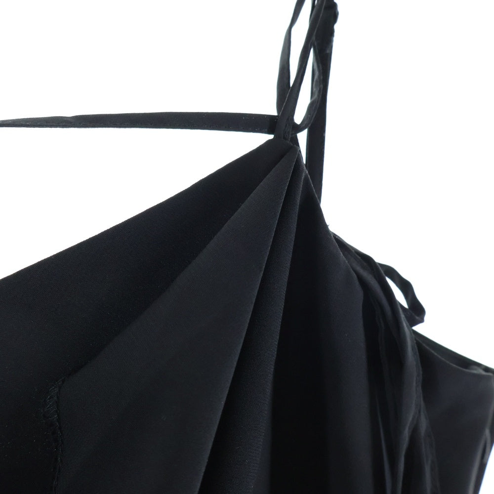 NO BRAND(ノーブランド) RESEXXY /リゼクシー ドレープストリングキャミワンピース ブラック レディース